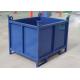 Warehouse Rigid Steel Pallet Stillage Cage Stackable ISO9001 Certificated