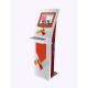 Anti Vandalism Interactive Touch Screen Kiosk Cold Rolled Steel With Tempered Glass