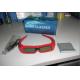 USB Rechargeable Universal 3D Active Shutter Glasses 120Hz 1.5mA CE FCC