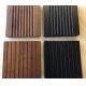 Interlock Natural Bamboo Flooring , Timber Wood Flooring 21 Mm For Bathroom