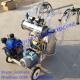 Gasoline-Vacuum Pump Dual-Typed Double Bucket Portables Milking Machine, Double Motor for cow and goat,easy handle