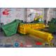 200Ton Side Push Out Metal Baling Press Machine PLC Automatic Control Small Door Discharge the Bale