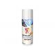 Aerosol Fusion White Acrylic Spray Paint Liquid Coating 400ml Fast Dry For ABS Plastic