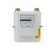 Smart AMR Prepaid Gas Electric Meter , Steel Case Household Gas Meter With IC Card