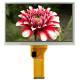 FPC TFT Color LCD Display Anti Glare 7 Inch RGB 800x480 50 Pins 250 Nits