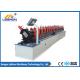 White Color Metal Stud And Track Roll Forming Machine UC Channel With H Punching