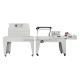 New design 2 in 1 L bar sealer L type sealing cutting machine and BS-A450 heat shrink tunnel packaging machine