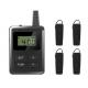 Long Distance Tour Guide Receiver , E8 Ear Hanging Travel Tour Guide System