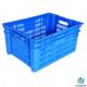 40L Stackable Plastic Milk Crates , Plastic Turnover Box OEM ODM