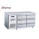 300L Industrial Undercounter Fridge , 385W Commercial Kitchen Refrigeration Equipment for keep food fresh