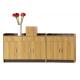Laminated Wooden File Storage Cabinet , Short Filing Cabinet Easy For Delivery