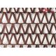 36m Metal Weave Spiral Wire Mesh Conveyor Decoration Facade