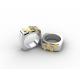 Tagor Jewelry New Top Quality Trendy Classic 316L Stainless Steel Ring ADR58