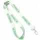 Metal Hook Polyester Material Woven Lanyards For Promotion Gift  900*20 mm