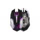 RECCAZR MS320  2500DPI 7 LED Lights 6 DPI Optical Wired Computer Gaming Mouse Professional Ergonomic Gaming Mice for PC