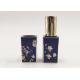 Chinese Style Square Blue Color Custom Lipstick Tubes Plastic Materials
