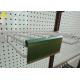 Durable Steel Heavy Duty Pegboard Hooks With PVC Price Holder White Color