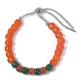 fashion jewelry Chirstmas Gift  Red And Green Mixture Color glass Forte Beads Bracelet