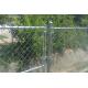 High Quality Galvaznied Reasonable Price PVC Coated Chain Link Wire Mesh Fence