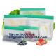 Reusable PEVA Standing Bag for Food Storage and Milk,FDA Reusable Standing Storage Bag,Easy to Seal and Leakproof