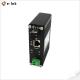 Industrial Hardened 10/100/1000Base-T to 1000Base-X SFP PoE Media Converter with PoE Reset Function