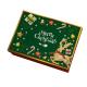 Luxury Christmas Exquisite Paper Box , Wedding Party Gift Box for Candy Snacks Packaging