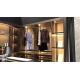 18mm Mirrored Walk In Closet With Vanity Space Saving Wardrobes For Small Rooms