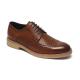 Fashionable Mens Soft Brown Leather Dress Shoes