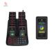China export new design wireless touch keyboard token display queue call system for restaurant
