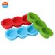 Easy release smiley face shaped non plastic large wholesale make your own custom personalized silicone ice cube tray mol