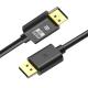 2 Channels 1080P 4K Displayport Cable For Dell Monitor