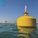 Yellow Marker Buoys In Water Marine Navigation Beacon Buoy Marine Navigation Markers