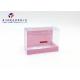 Light Weight Rectangle Shape Clear PVC Packaging Boxes Pack Bath Set 9.4cm Height