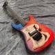 Handmade Painting on Body Rosewood Fingerboard Electric Guitar