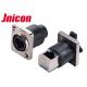 IP44 IP65 Waterproof Data Connector , power Con Connector Straight & 90 Degree