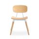 Modern solid wood high quality design dining chair，small wooden dining backrest chair.
