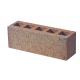 Red Five Holes Clay Brick / Hollow Clay Blocks For Building Wall Construction