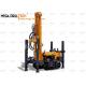 Borehole Water Well Drill Rig Dual Motor Rotating
