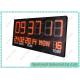 LED Clock board with temperature display