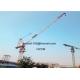 12tons D5030 Luffing Tower Crane 50 meters Lifting Jib Lenght 3.0t End Load