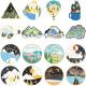 Manufacturer China Metal Crafts Gift Collectible Customization Shape Lapel Creative Badge Pin