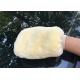 Genuine Sheepskin Car Wash Mitt Double Side Wool Wash Mitten for Car Detailing