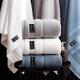 Custom Logo Luxury Cotton Bath Towel Set Super Absorbent and Soft for Hotel Bathroom