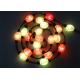 IP68 Full Color 1.44W RGB DMX 3D Hanging Ball Curtain 50mm For Christmas Holidays