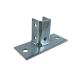 6mm Galvanized Finish Low Carbon Steel Brackets Cast Post Bases