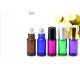 Essential Oil Frosted Glass Roller Bottles 4ml 6ml 8ml 10ml With Stainless Steel Roller
