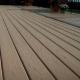 Artistic Brown Eco Wood Composite Decking Co Extrusion Wpc Mildewproof