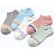 Funky Teenage Ankle Length Socks Low Cut With Cotton + Polyester + Spandex Material