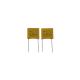 15mm Lead Wire Length X2 Safety Capacitor Capacitance Range 0.001uF 4.7uF