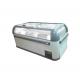 Large Display Area Combine Island Deep Chest Freezer For Shopping Mall